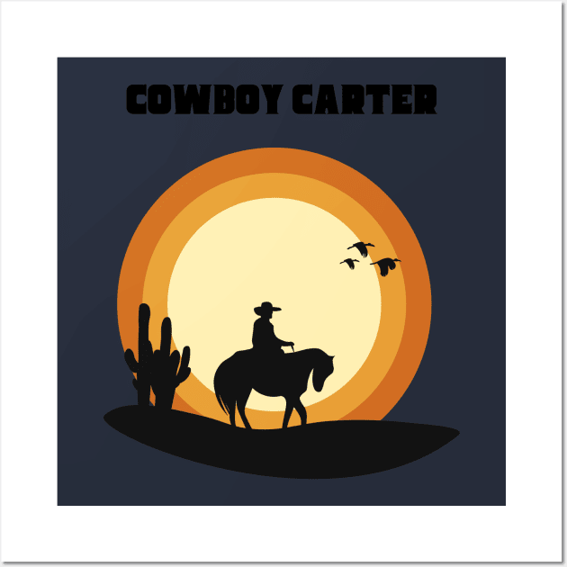 Cowboy Carter Wall Art by EDE Digital Art